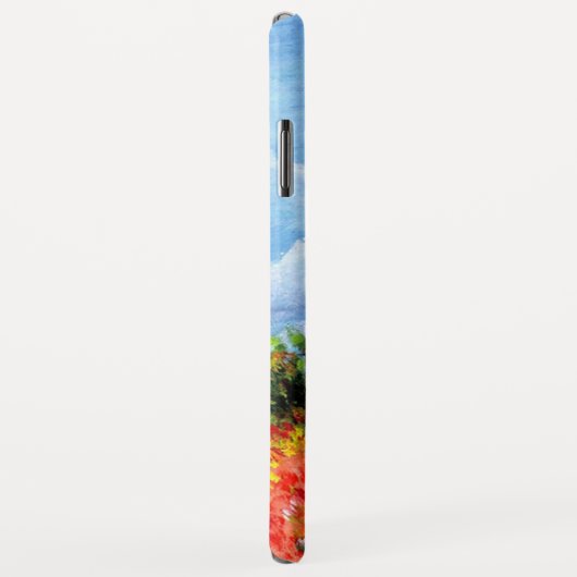 POPPIEN IN DER TUSKANIE / Landschaft mit Blume Case-Mate iPhone Hülle (Hinten/Rechts)