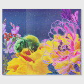 POPPIEN UND Wrapping Paper Geschenkpapier (Flach)