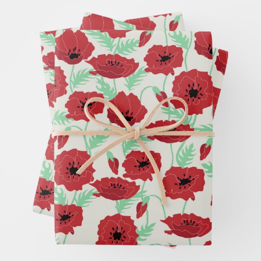 POPPIERFELD GESCHENKPAPIER SET (Beispiel)