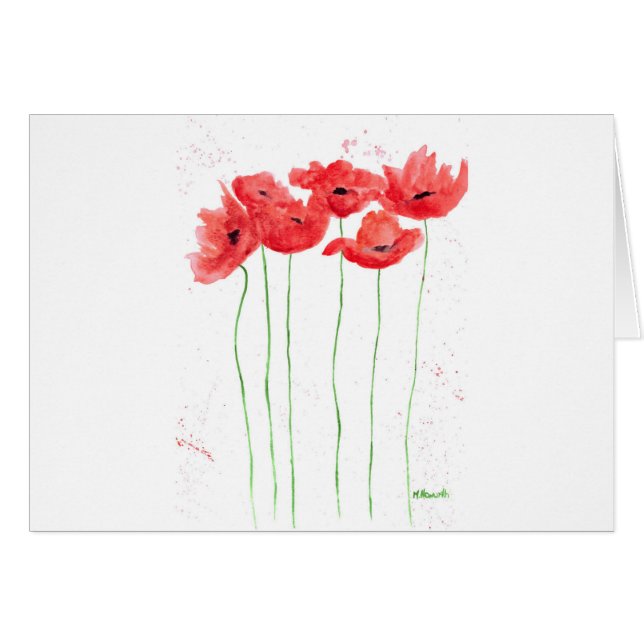 Poppies (Vorderseite (Horizontal))