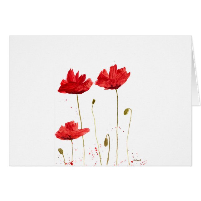 Poppies (Vorderseite (Horizontal))