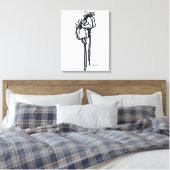Poppies 1 leinwanddruck (Insitu (Schlafzimmer))