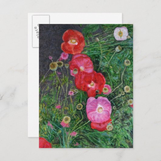 Poppies 2009 postkarte (Vorne/Hinten)
