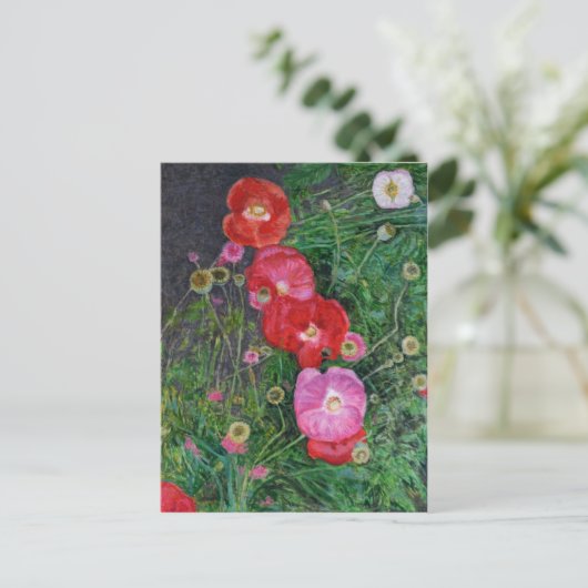 Poppies 2009 postkarte (Stehend Vorderseite)