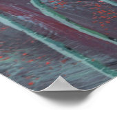 Poppies Abstrakt Poster (Ecke)