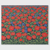 Poppies Alor Wrapping Paper Geschenkpapier (Flach)