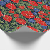 Poppies Alor Wrapping Paper Geschenkpapier (Ecke)