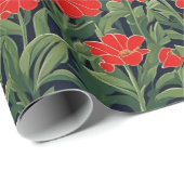 Poppies Alor Wrapping Paper Geschenkpapier (Rolleneckpunkt)