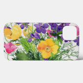 Poppies and Geraniums Case-Mate iPhone Hülle (Rückseite (Horizontal))