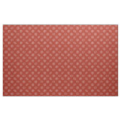 Poppies auf Red Fabric Stoff (Yard (91,4 cm))