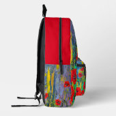 Poppies Back Pack Bedruckter Rucksack (Links)