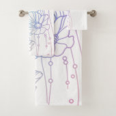 Poppies Badhandtuch Set (Insitu)