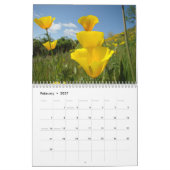 Poppies BLUME MEADOWS Kalender Geschenke Feiertage (Feb 2027)