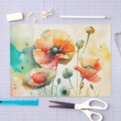 POPPIES Blumendecoupage Seidenpapier (Handwerk)