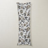 Poppies Blumendekor in Aquarellfarben Seitenschläferkissen (Vorderseite Vertikal)