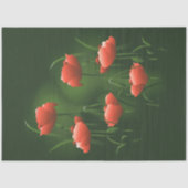 Poppies Blumenmohn 2 Decoupage Tissue Seidenpapier (Vorderseite)