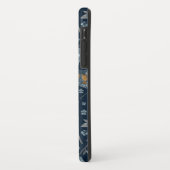 Poppies Blumenmuster Blau Case-Mate iPhone Hülle (Hinten/Links)