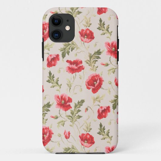 Poppies Case-Mate iPhone Hülle (Rückseite)