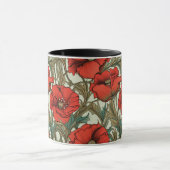 Poppies Coffee Tasse (Zentrum)
