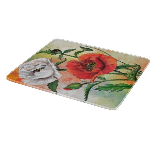 Poppies Cutting Board Schneidebrett (Ecke)