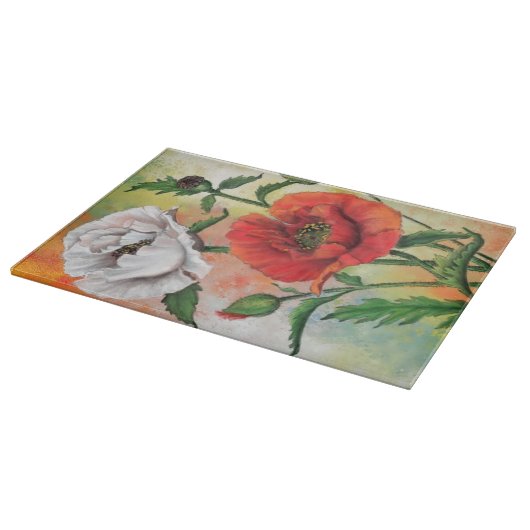 Poppies Cutting Board Schneidebrett (Ecke)