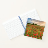 Poppies-Feld Notizblock (Innenseite)