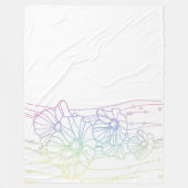 Poppies Fleecedecke (Vorderseite)