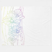 Poppies Fleecedecke (Vorderseite (Horizontal))