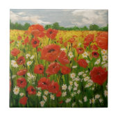 Poppies Fliese (Vorderseite)