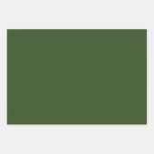 Poppies floral Poppy Geschenkpapier Set (Vorderseite 3)