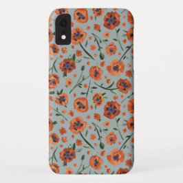 Poppies florales Muster Case-Mate iPhone Hülle