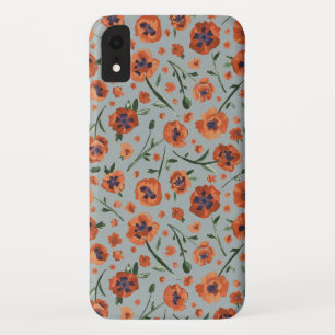 Poppies florales Muster Case-Mate iPhone Hülle