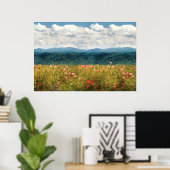 Poppies - Fragranatal Poster (Heimbüro)