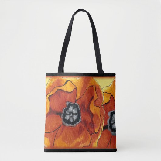 Poppies Galore Tasche (Vorderseite)