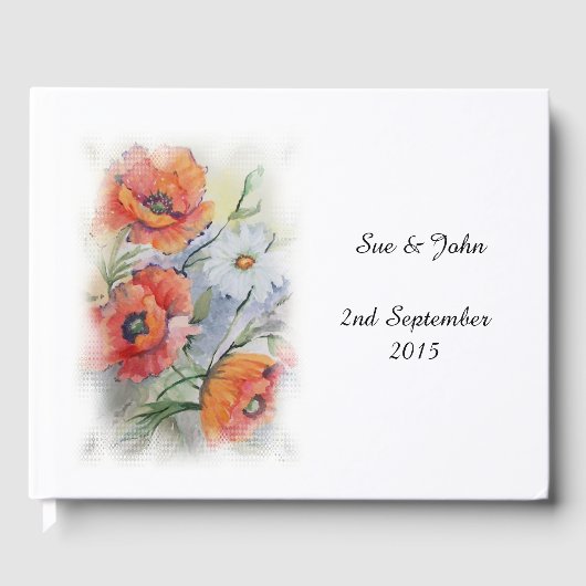 Poppies Gästebuch (Vorderseite)