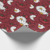 Poppies Geschenkpapier (Ecke)
