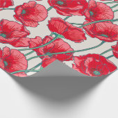 Poppies Geschenkpapier (Ecke)
