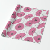 Poppies Geschenkpapier (Ungerollt)