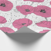 Poppies Geschenkpapier (Ecke)