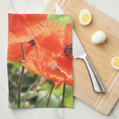 Poppies Geschirrtuch (Viertel Falte)