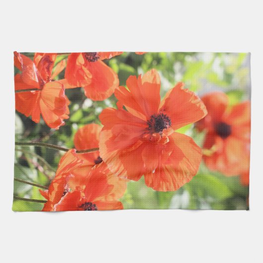 Poppies Geschirrtuch (Horizontal)