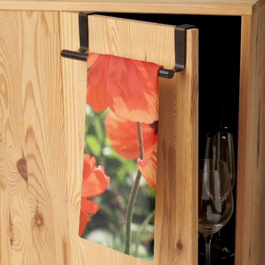 Poppies Geschirrtuch (Drittel gefaltet)