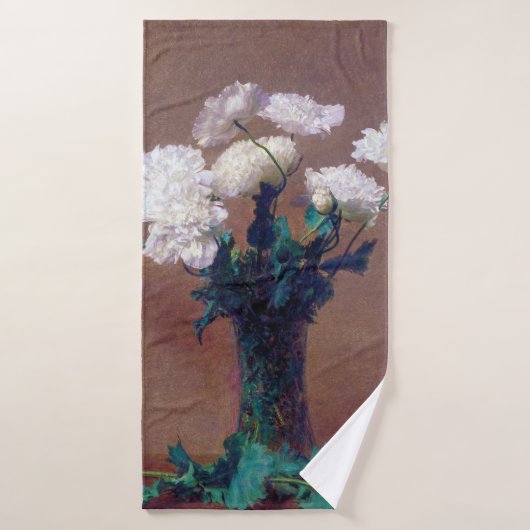 Poppies, Henri Fantin-Latour Badehandtuch (Badehandtuch)