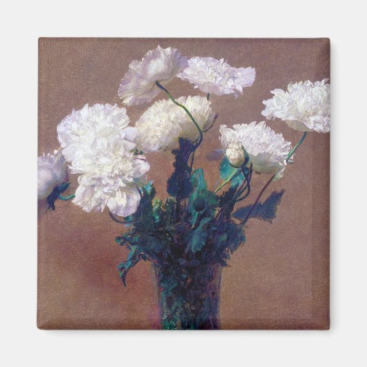 Poppies, Henri Fantin-Latour Magnet (Vorne)