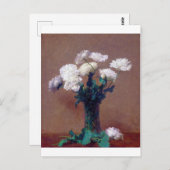 Poppies, Henri Fantin-Latour Postkarte (Vorne/Hinten)