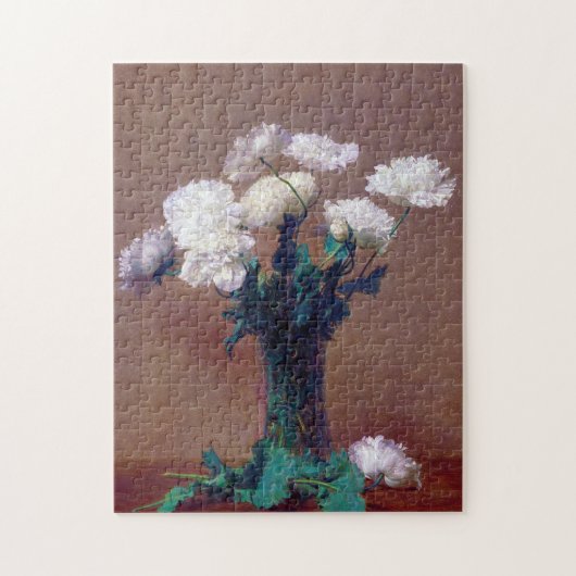 Poppies, Henri Fantin-Latour Puzzle (Vertikal)