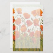 Poppies I Briefpapier (Vorne/Hinten)