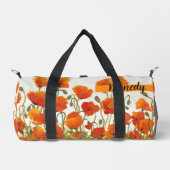 Poppies I Duffle Bag (Vorderseite)