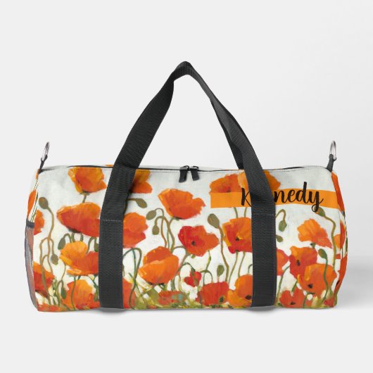 Poppies I Duffle Bag (Rückseite)