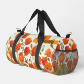 Poppies I Duffle Bag (Rechte Ecke)